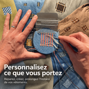 Le Kit REMAILLE — Réparez & personnalisez vos vêtements
